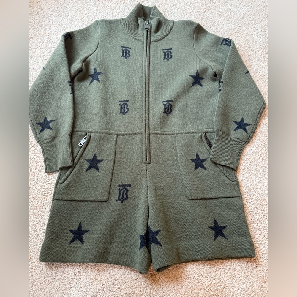 Burberry kids wool romper - Picture 2 of 10